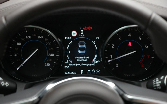 Jaguar XF cena 125990 przebieg: 23000, rok produkcji 2018 z Łasin małe 781